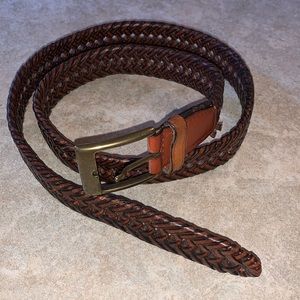 Brown Braided belt